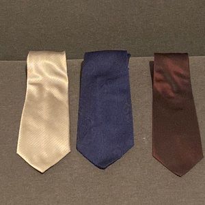 3 Sets of Men’s Ties